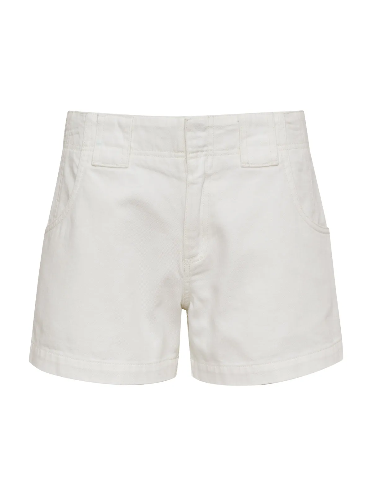 Arden Denim Short Brilliant White