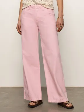 Arden Wide Leg Jeans Washed Cherry Blossom