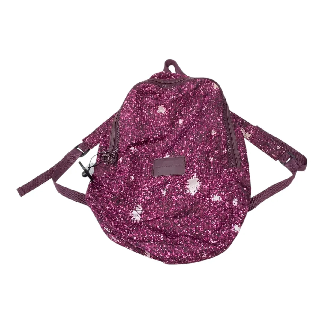 Backpack Designer By Marc By Marc Jacobs In Purple, Size:Large