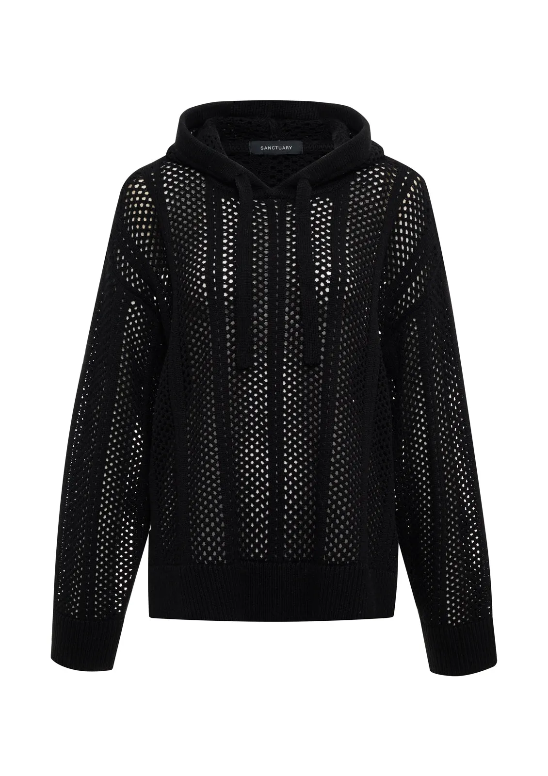 Beach Hoodie Black