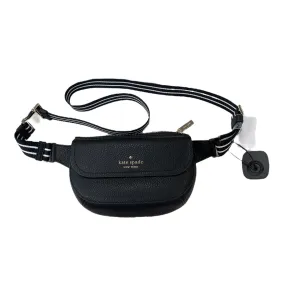 Belt Bag Designer By Kate Spade In Black & White, Size:Small