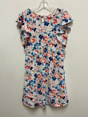 Blue & Pink Dress Casual Short Merona, Size M