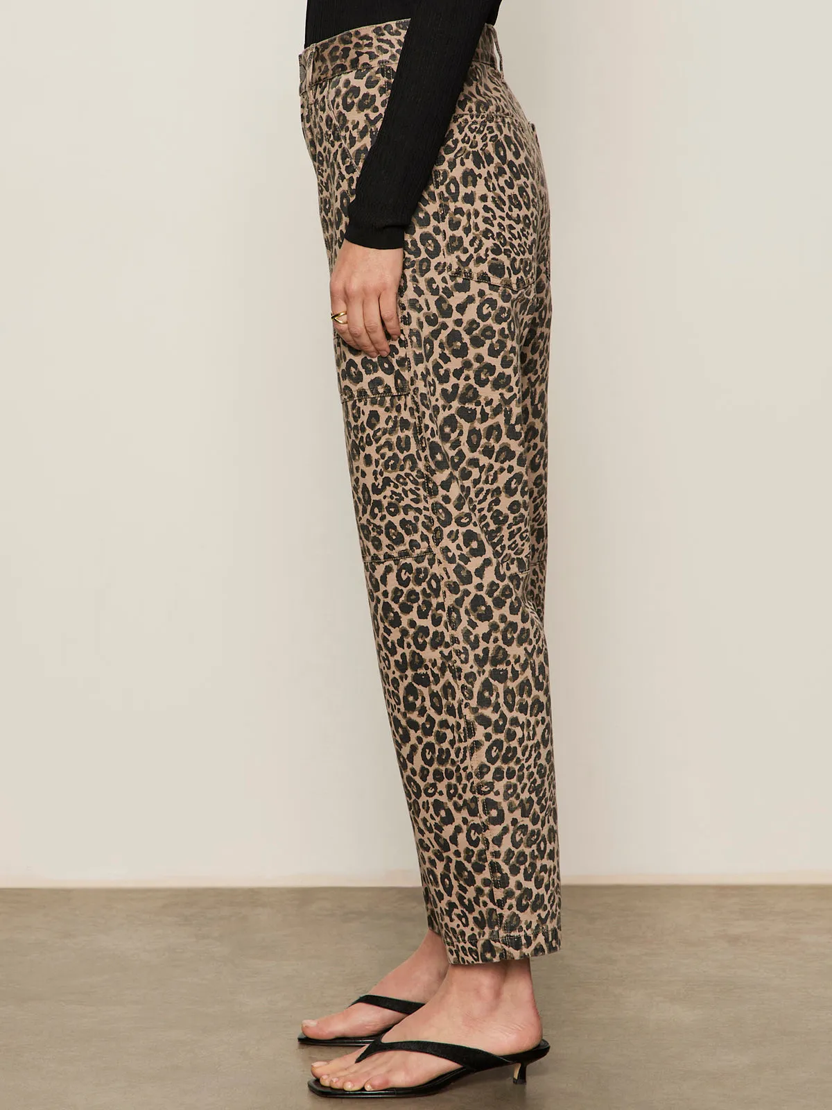 Boyfriend Utility High Rise Pant French Kitty