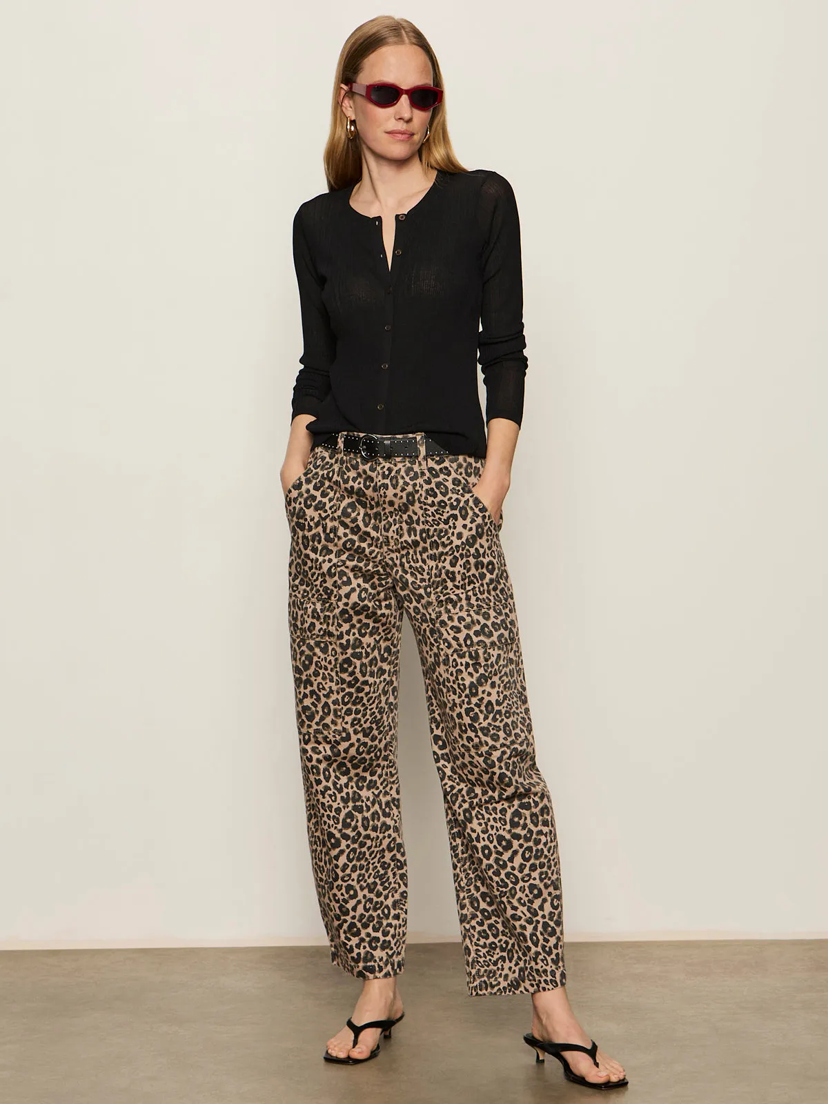 Boyfriend Utility High Rise Pant French Kitty