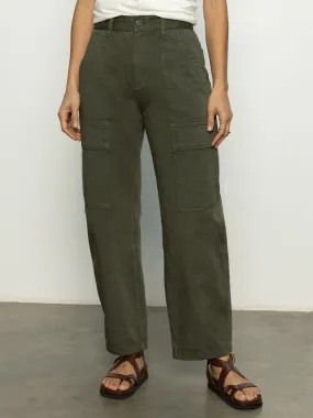 Boyfriend Utility High Rise Pant Kalamata