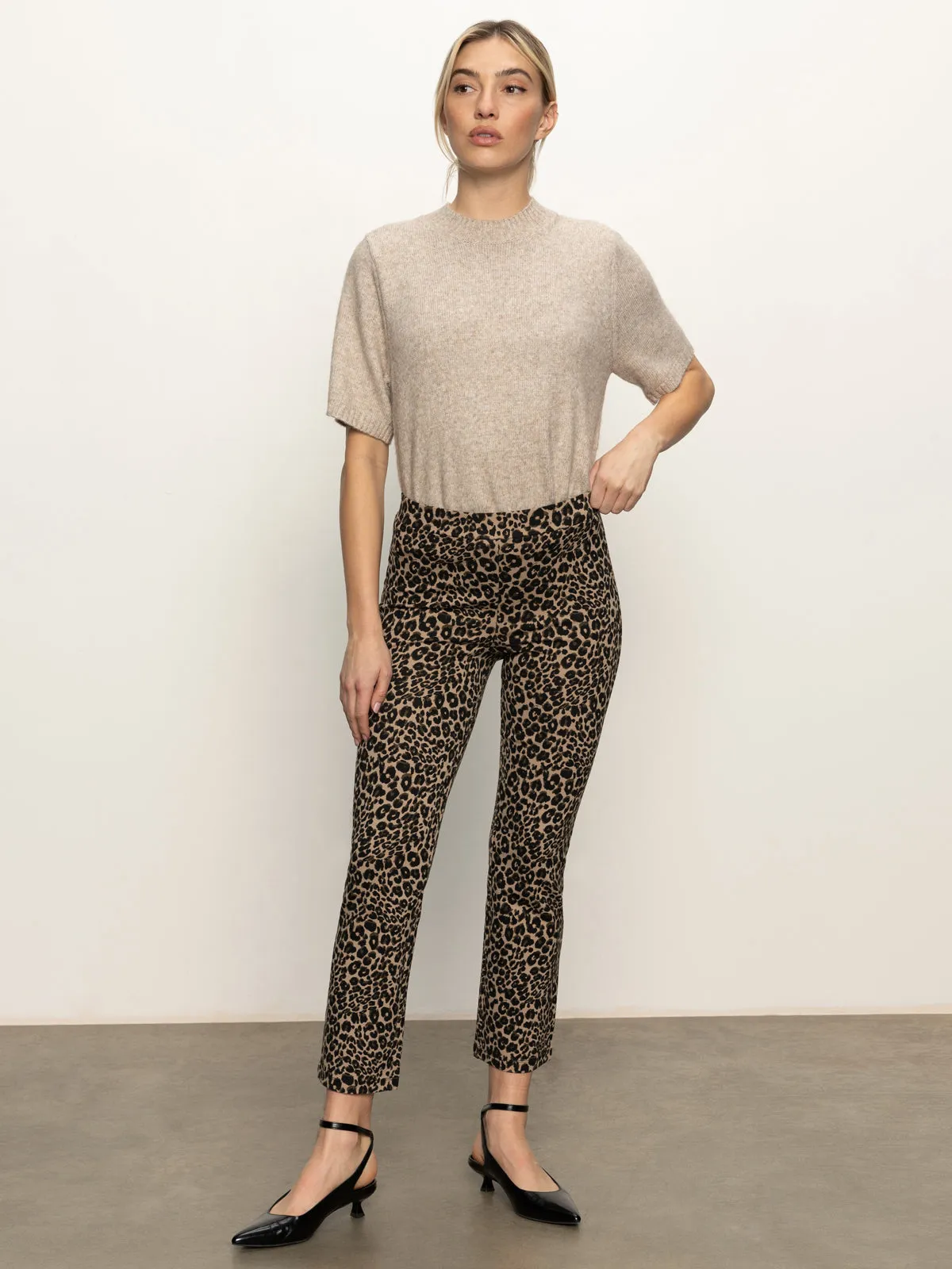 Carnaby Kick Crop Leggings French Kitty