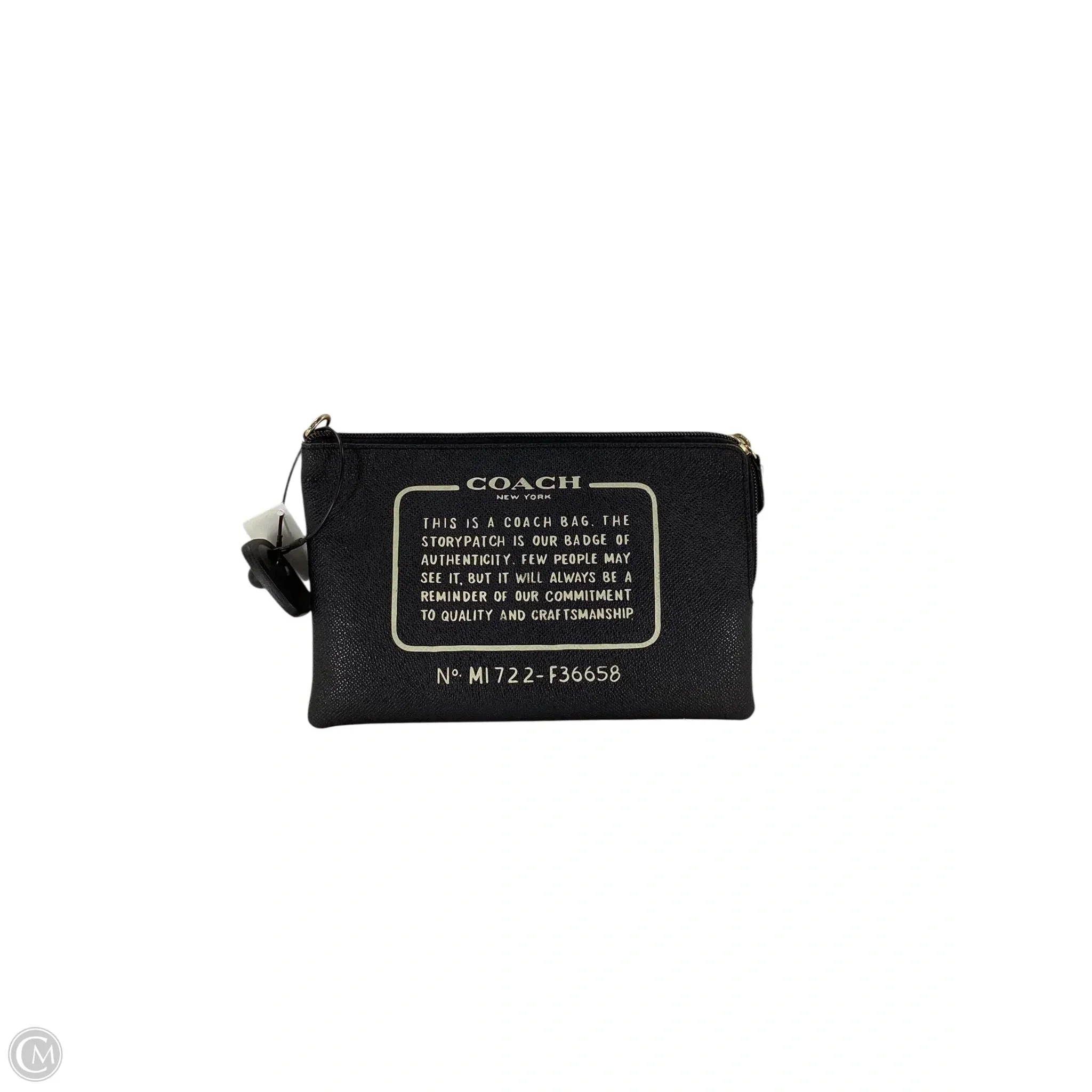 Clutch Designer By Coach, Size: Small