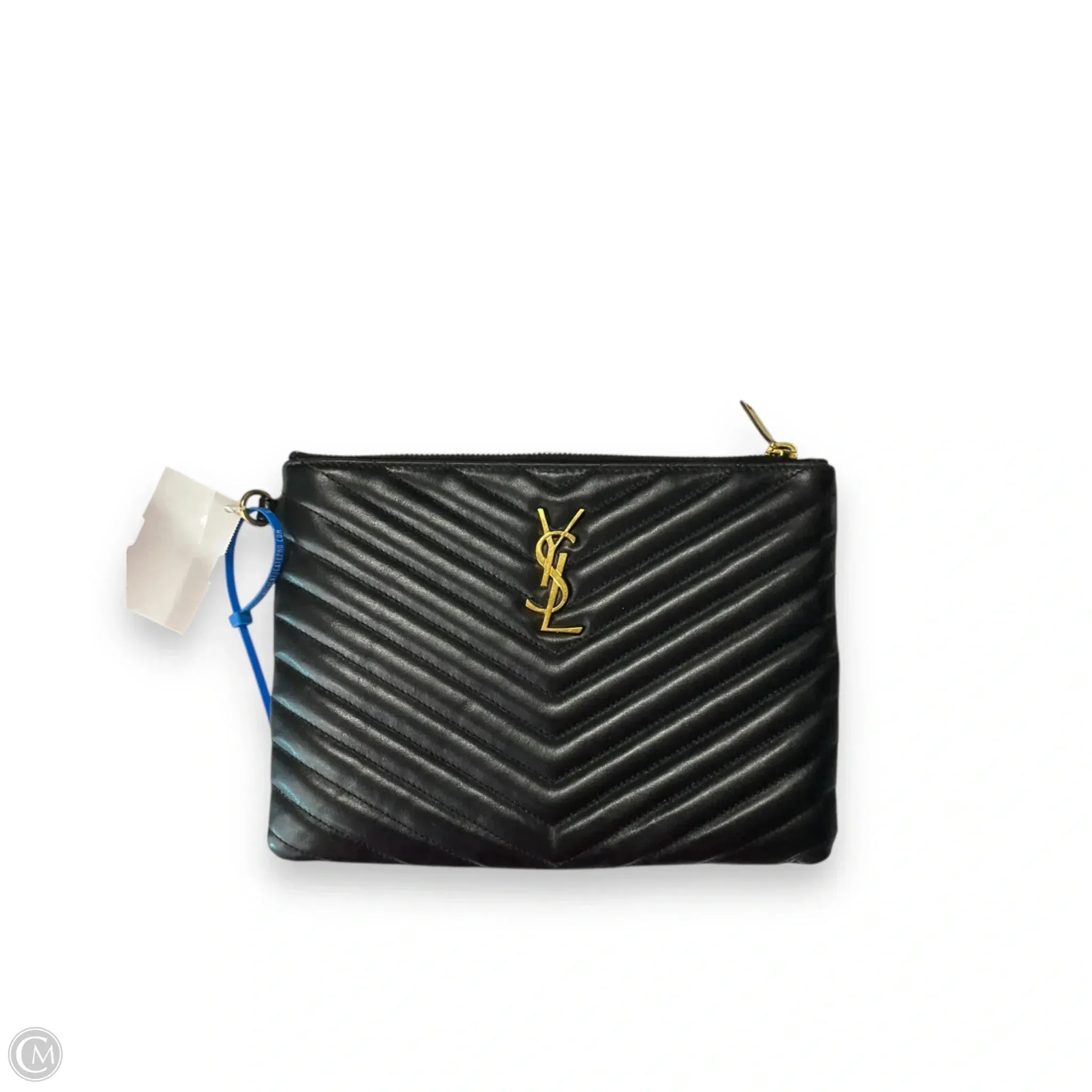 Clutch Luxury Designer By Yves Saint Laurent, Size: Medium