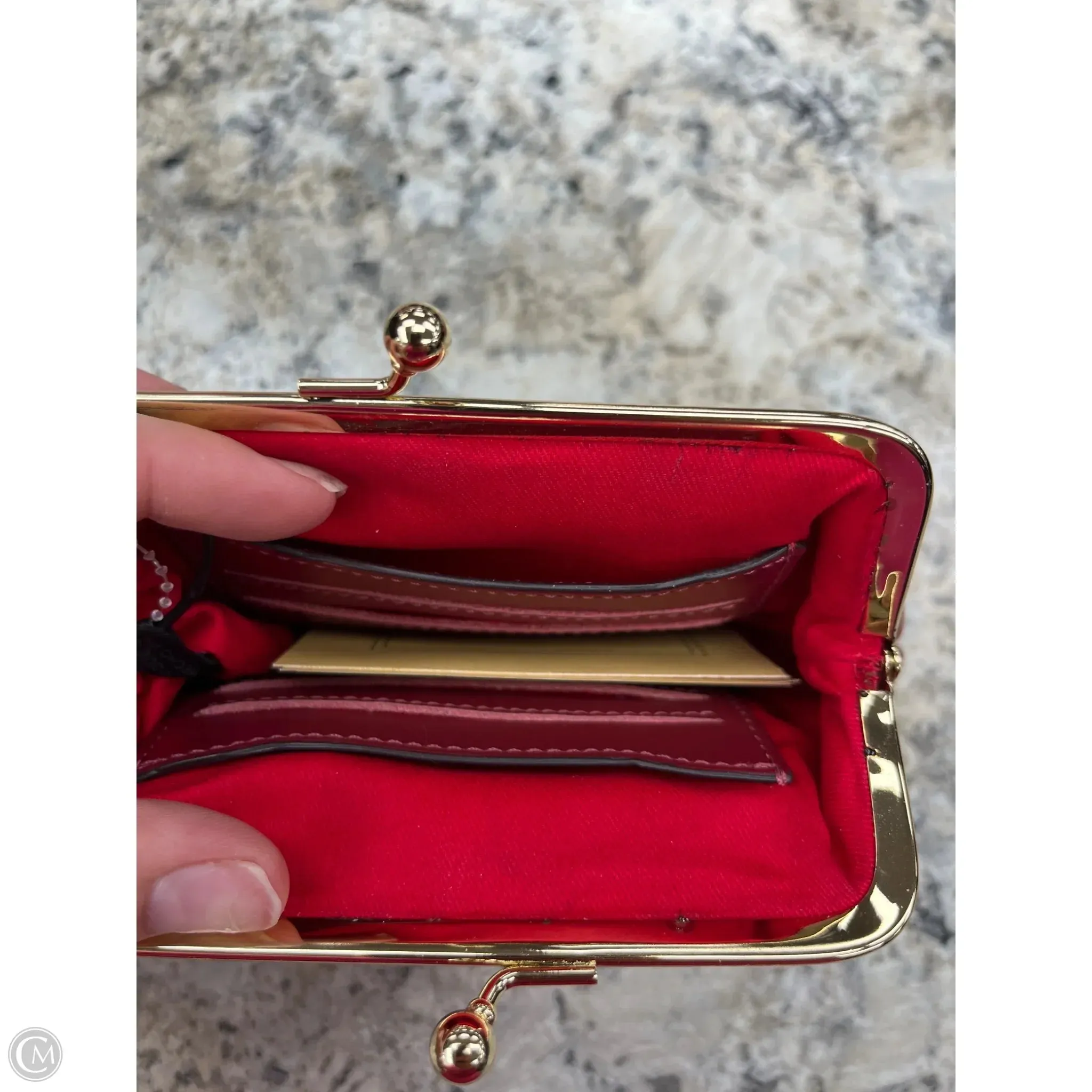 Coin Purse Designer By Dooney And Bourke, Size: Small