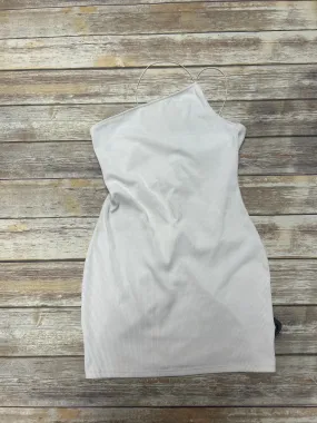 Cream Dress Casual Short Divided, Size L