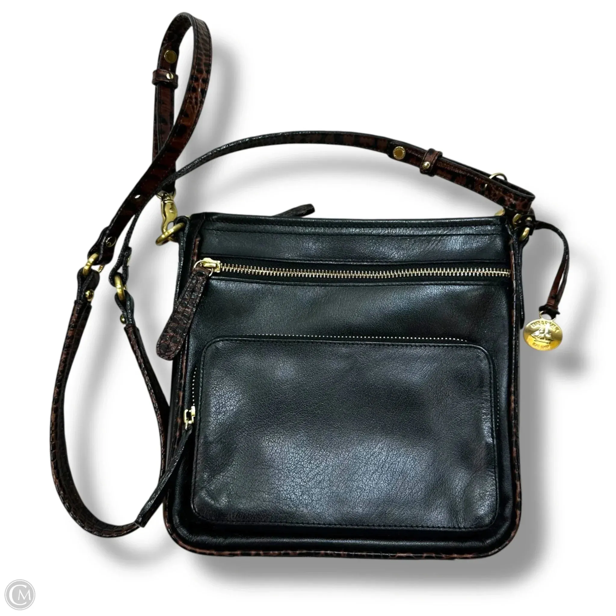 Crossbody Designer By Brahmin, Size: Medium