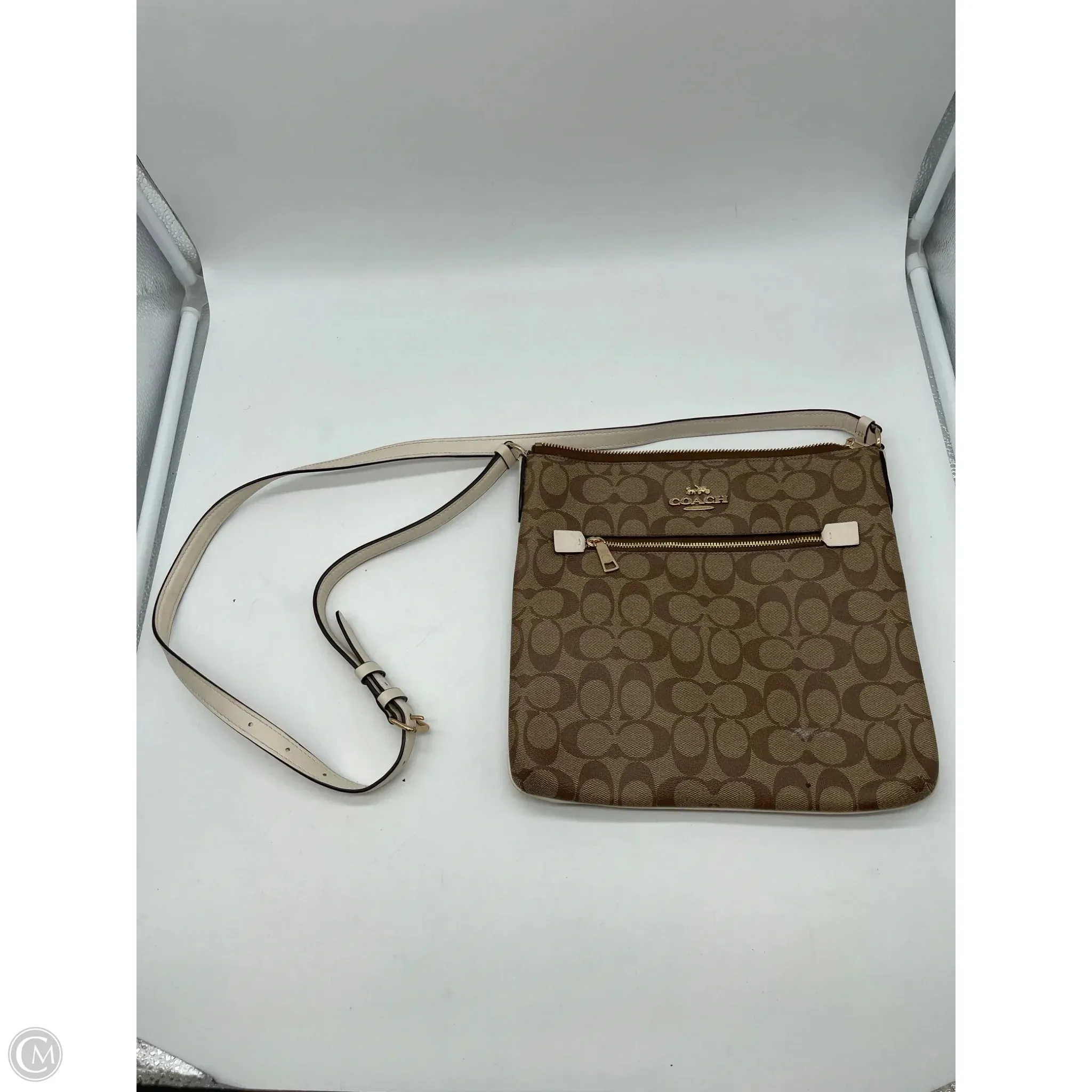 Crossbody Designer By Coach, Size: Large