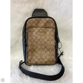 Crossbody Designer By Coach, Size: Medium