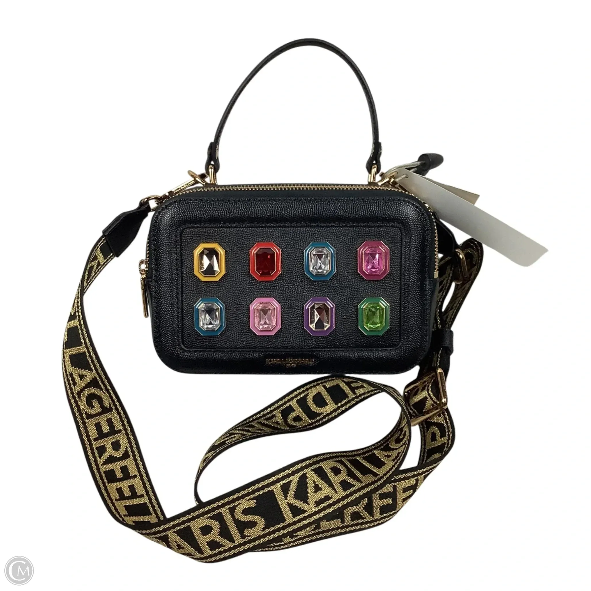 Crossbody Designer By Karl Lagerfeld, Size: Small