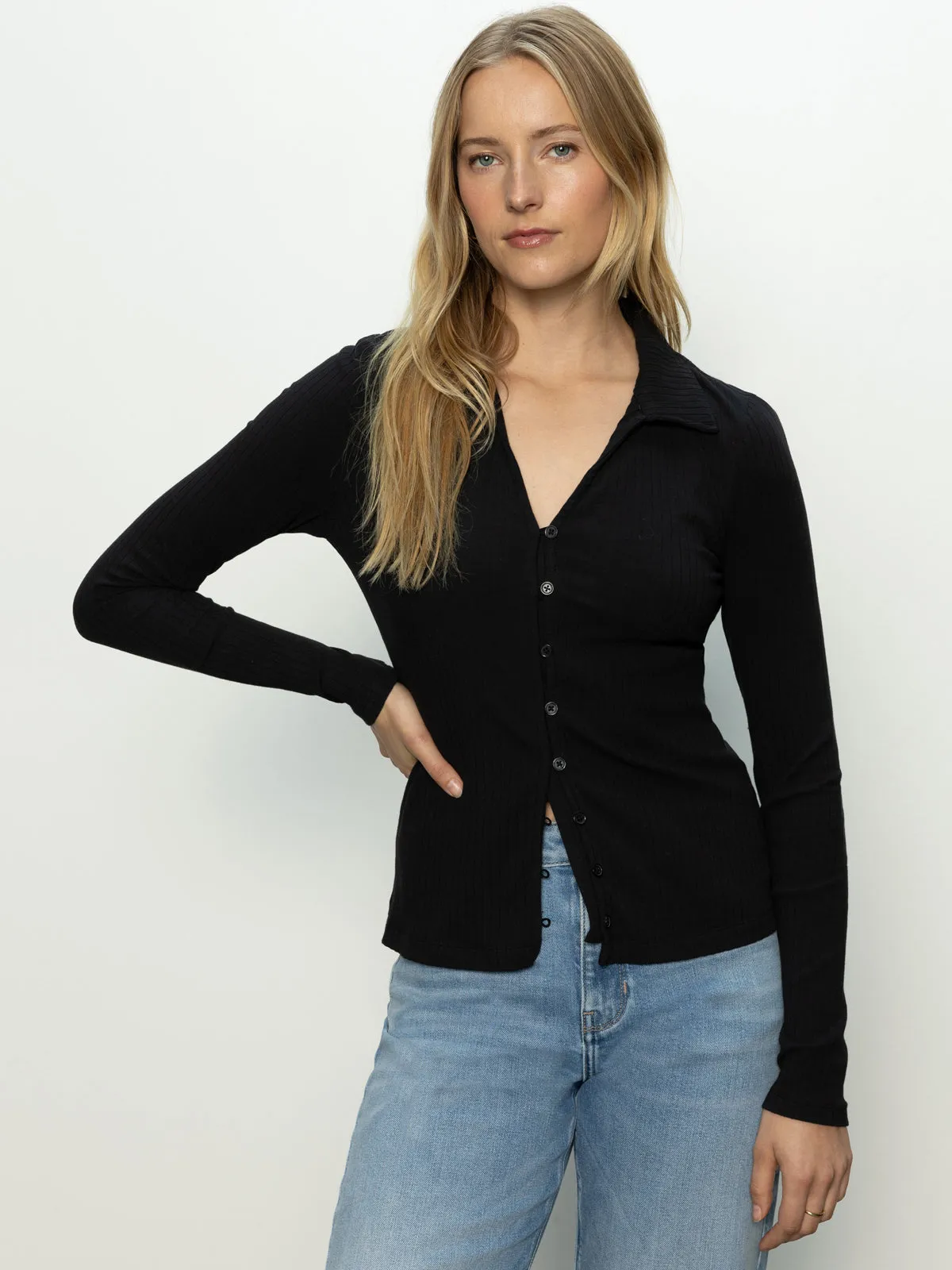Daydreamer Knit Shirt Black