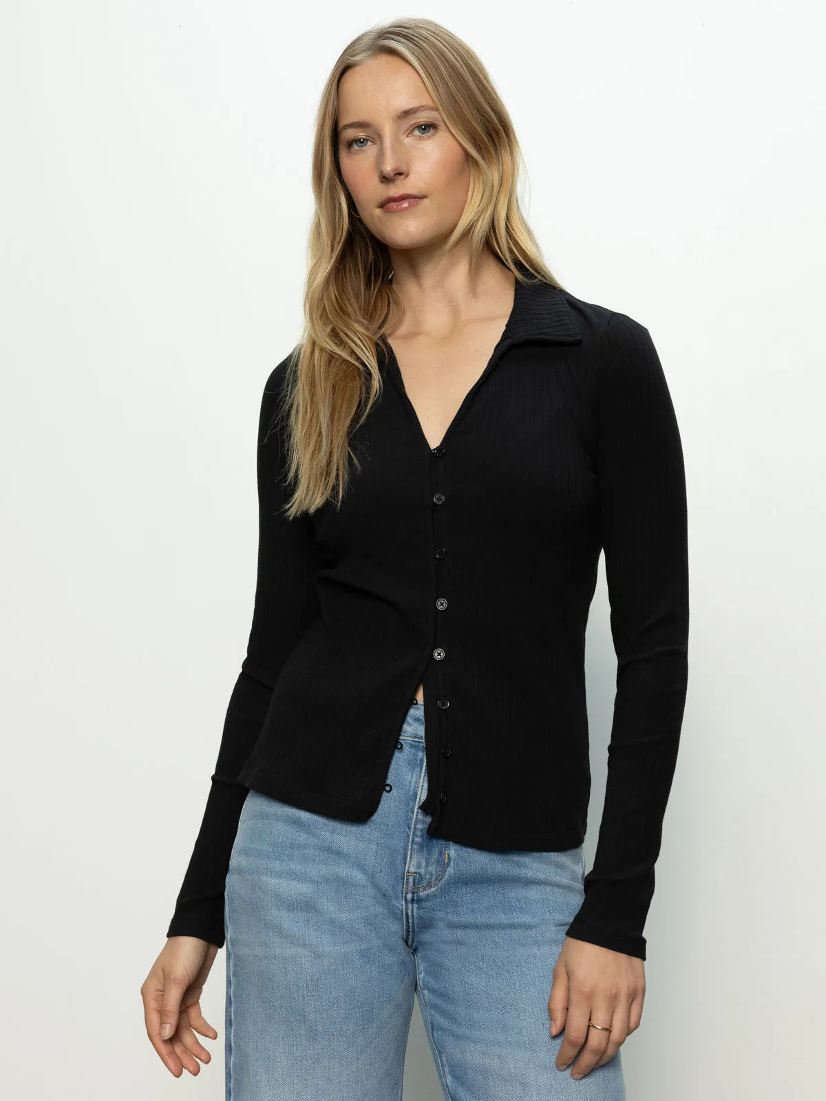 Daydreamer Knit Shirt Black