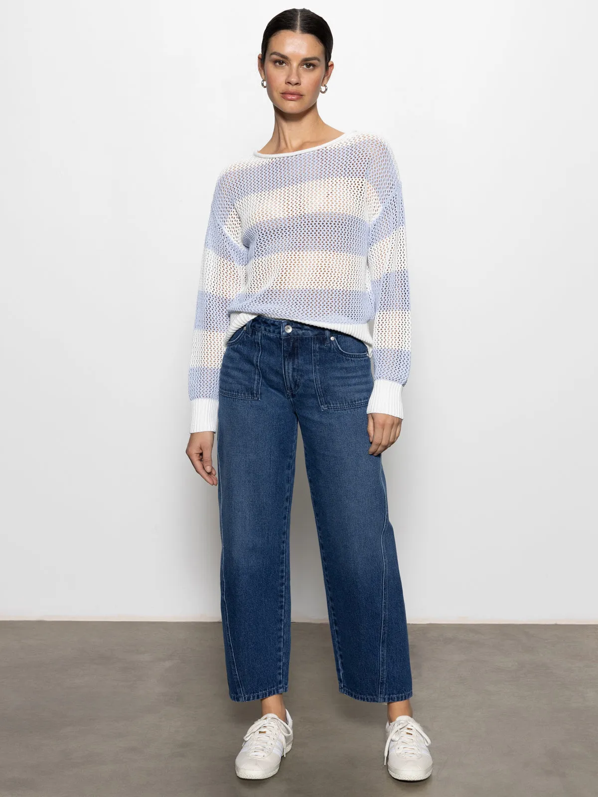 District Column Standard Rise Ankle Jean Win-Win