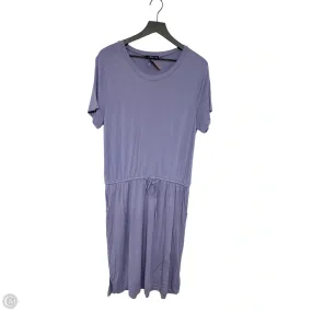 Dress Casual Midi By Clothes Mentor In Purple, Size: Xl