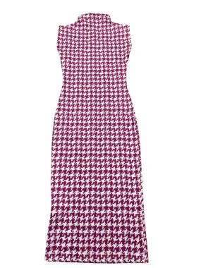 Dress Casual Midi By Cmf In Pink, Size:S