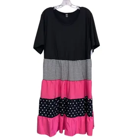 Dress Casual MIDI By Shein In Multi, Size:2X