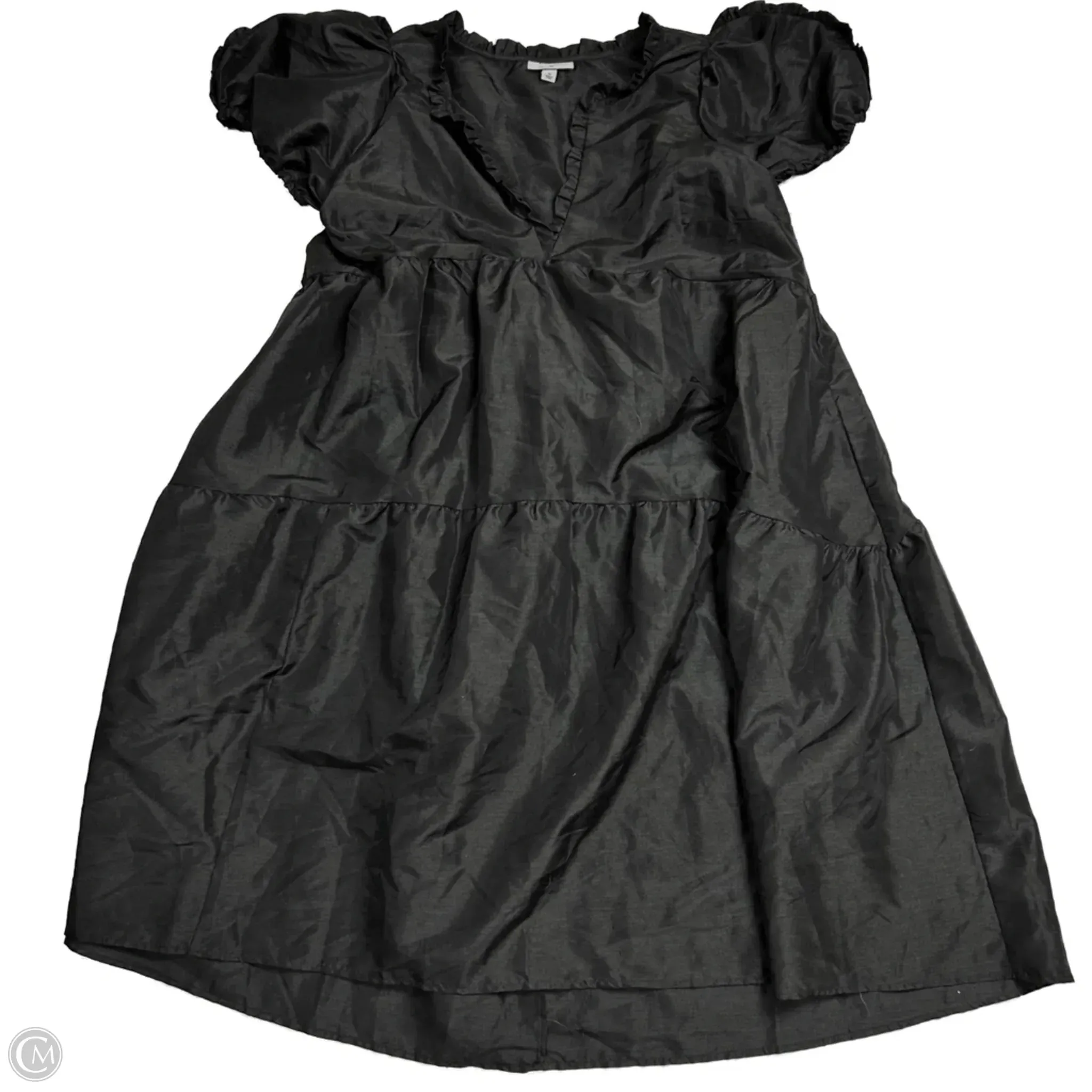 Dress Casual Midi By Target-designer In Black, Size: 1x