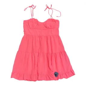 Dress Casual Midi By Wild Fable In Coral, Size:L