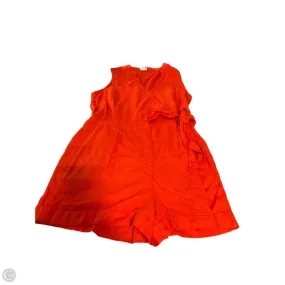 Dress Casual Short By A New Day In Red, Size: M