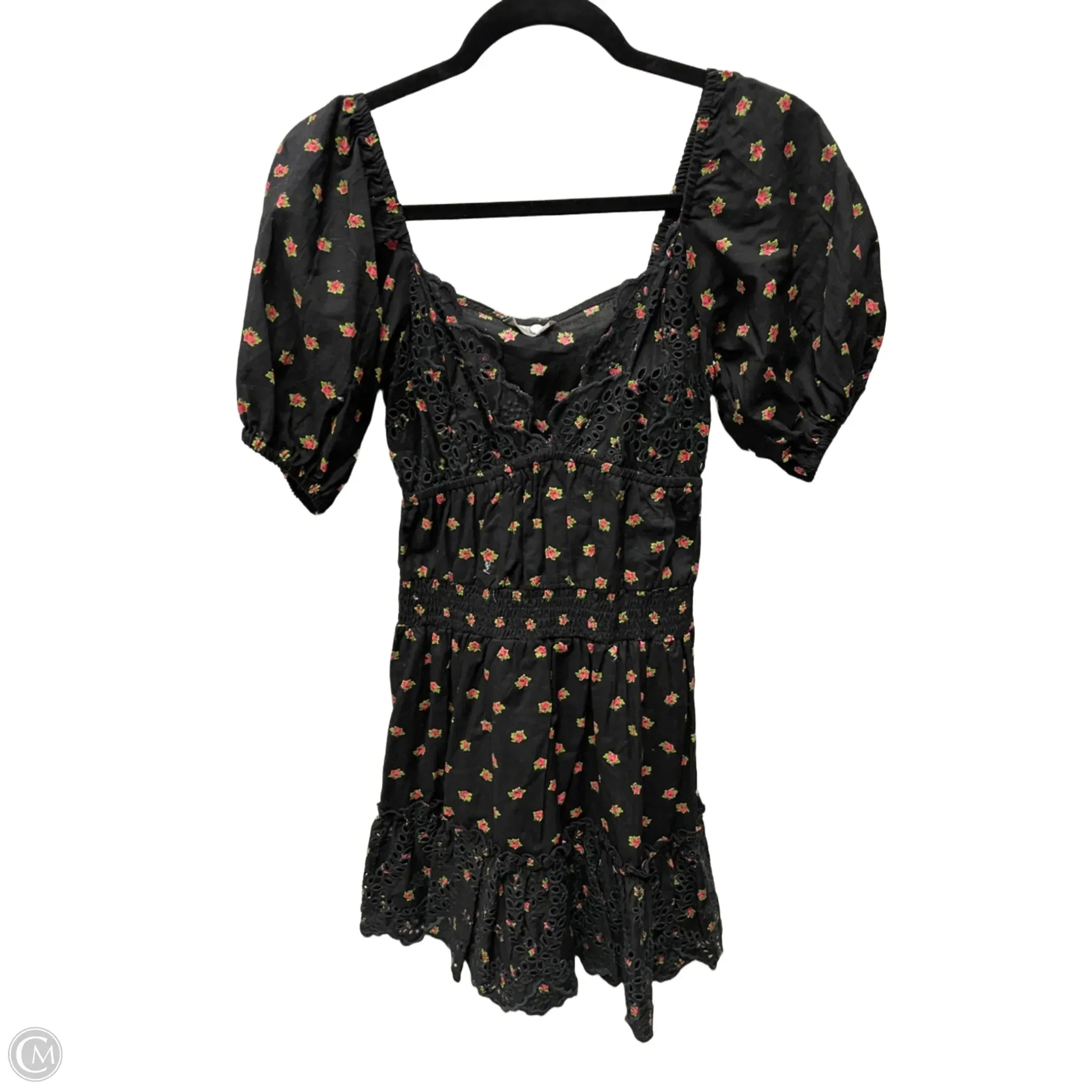 Dress Casual Short By Asos In Floral Print, Size: S
