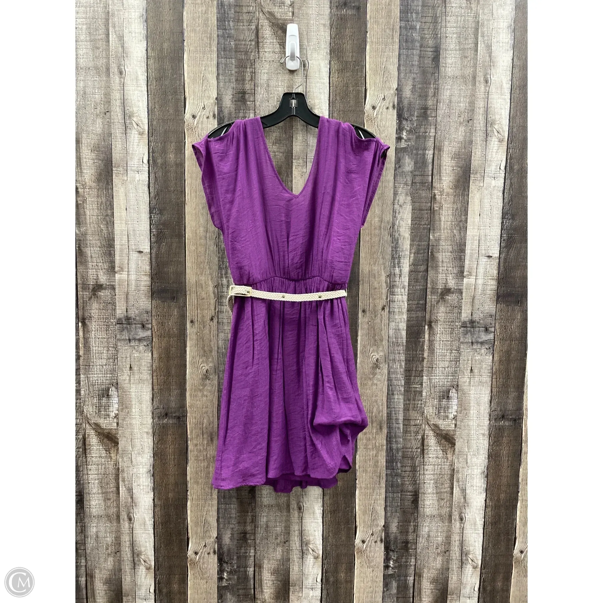 Dress Casual Short By Bcx In Purple, Size: M