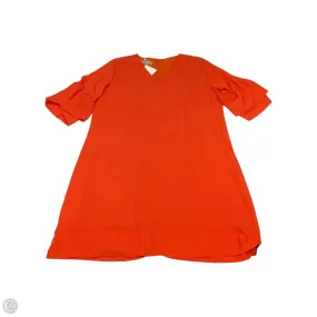 Dress Casual Short By Belongsci In Orange, Size: Xl