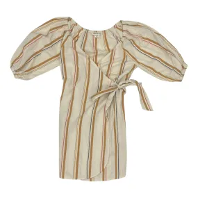 Dress Casual Short By Billabong In Striped Pattern, Size:M