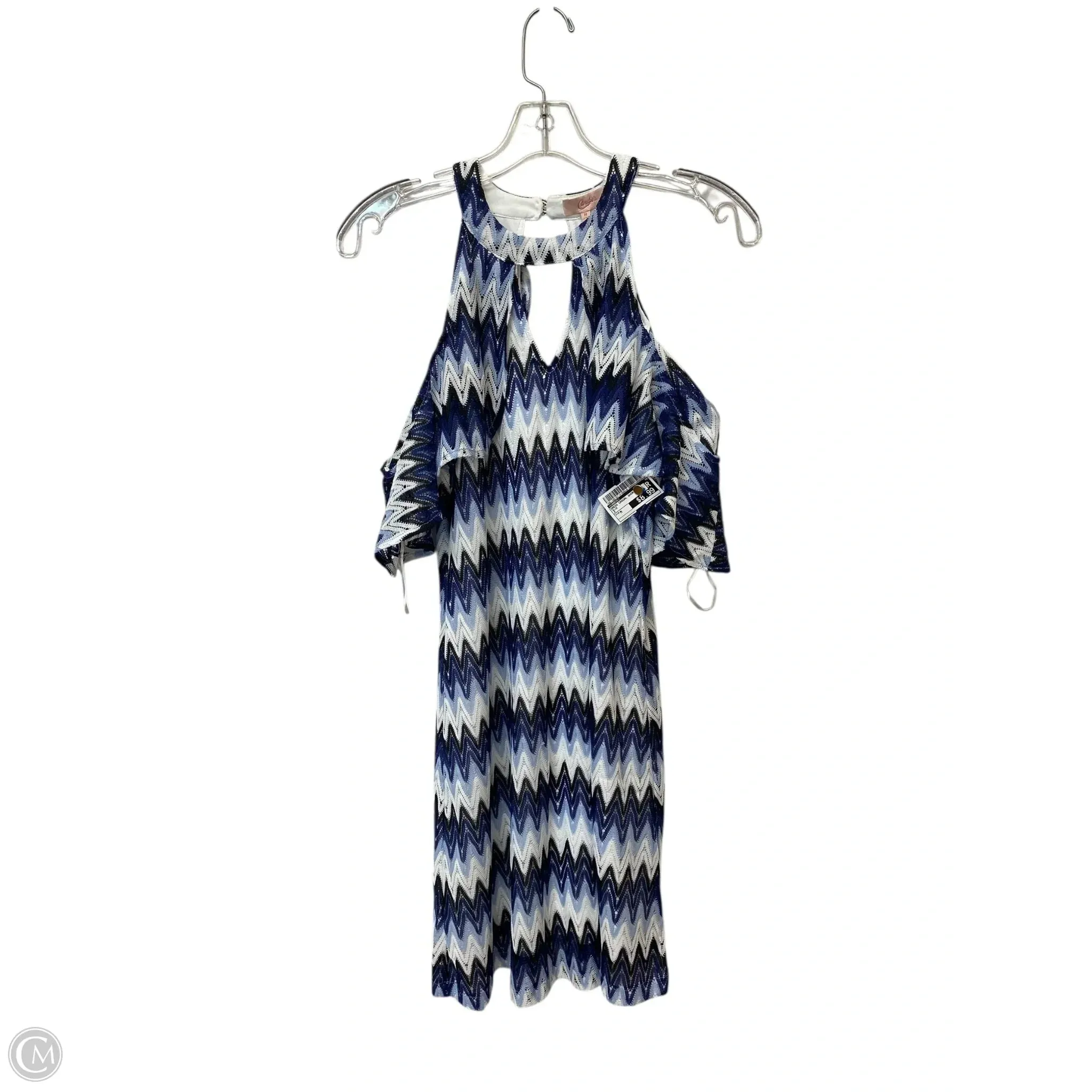 Dress Casual Short By Candies In Blue, Size: M