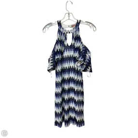 Dress Casual Short By Candies In Blue, Size: M