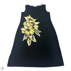 Dress Casual Short By Casual Corner In Black & Yellow, Size: M