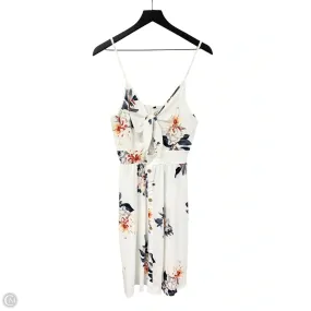 Dress Casual Short By Clothes Mentor In Floral Print, Size: L