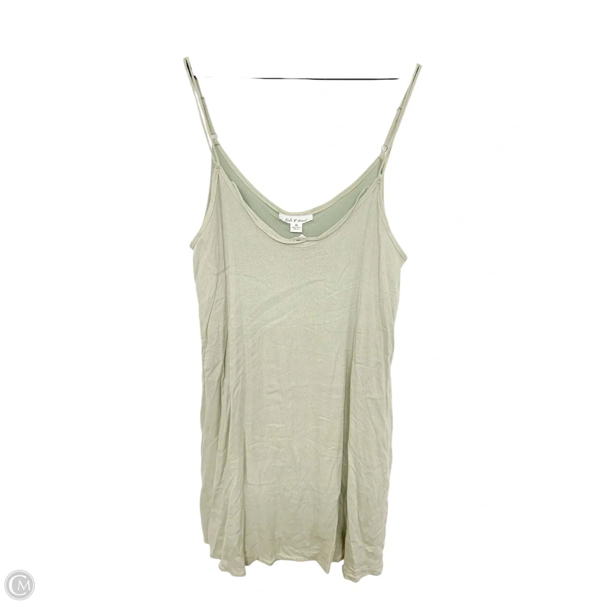 Dress Casual Short By Cme In Green, Size: Xl