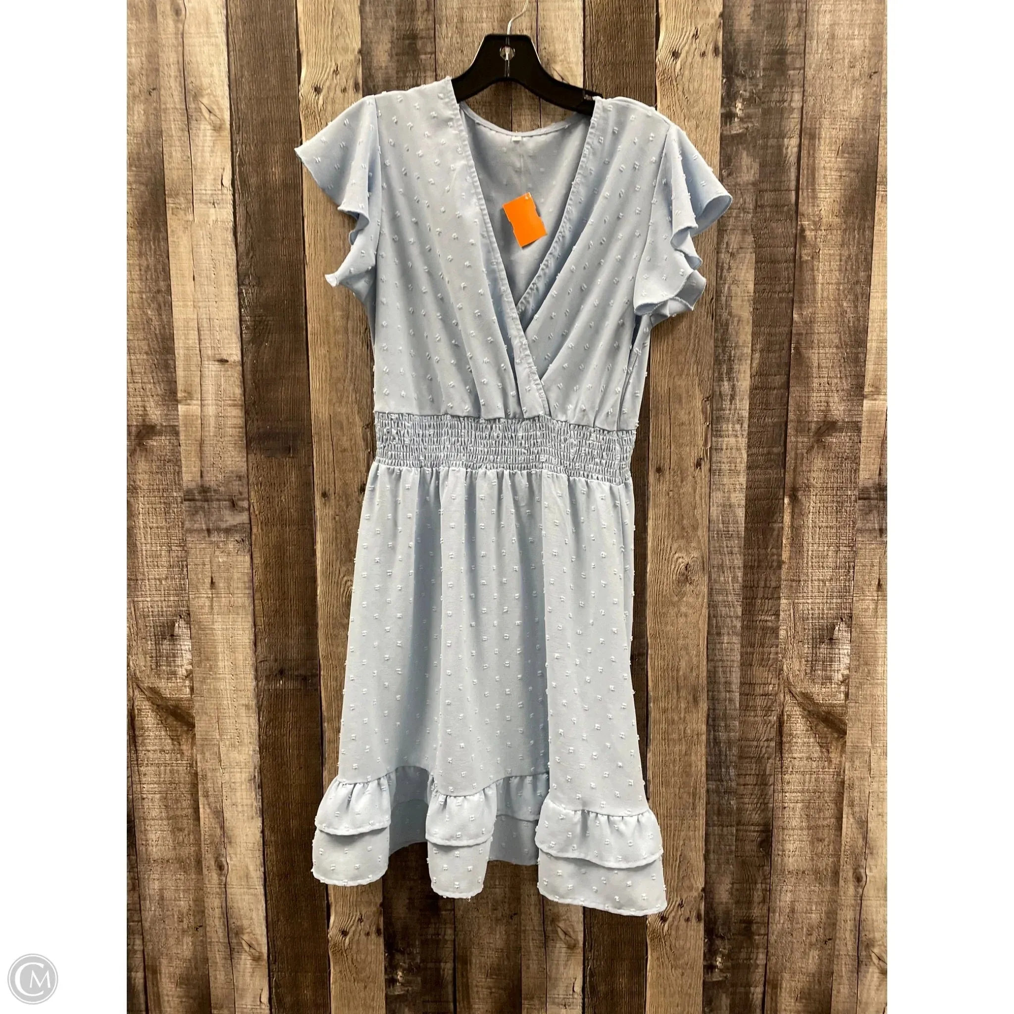 Dress Casual Short By Cmf In Blue, Size: M