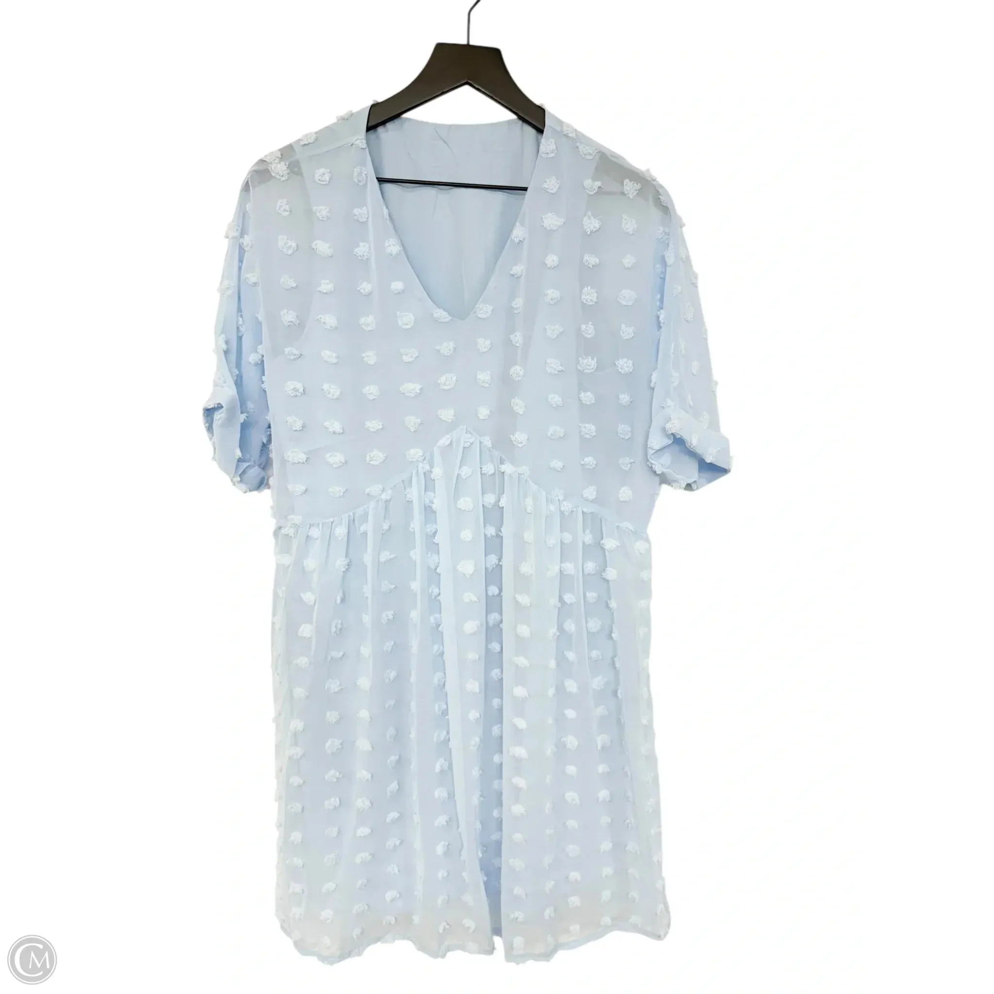 Dress Casual Short By Cmf In Blue, Size: M