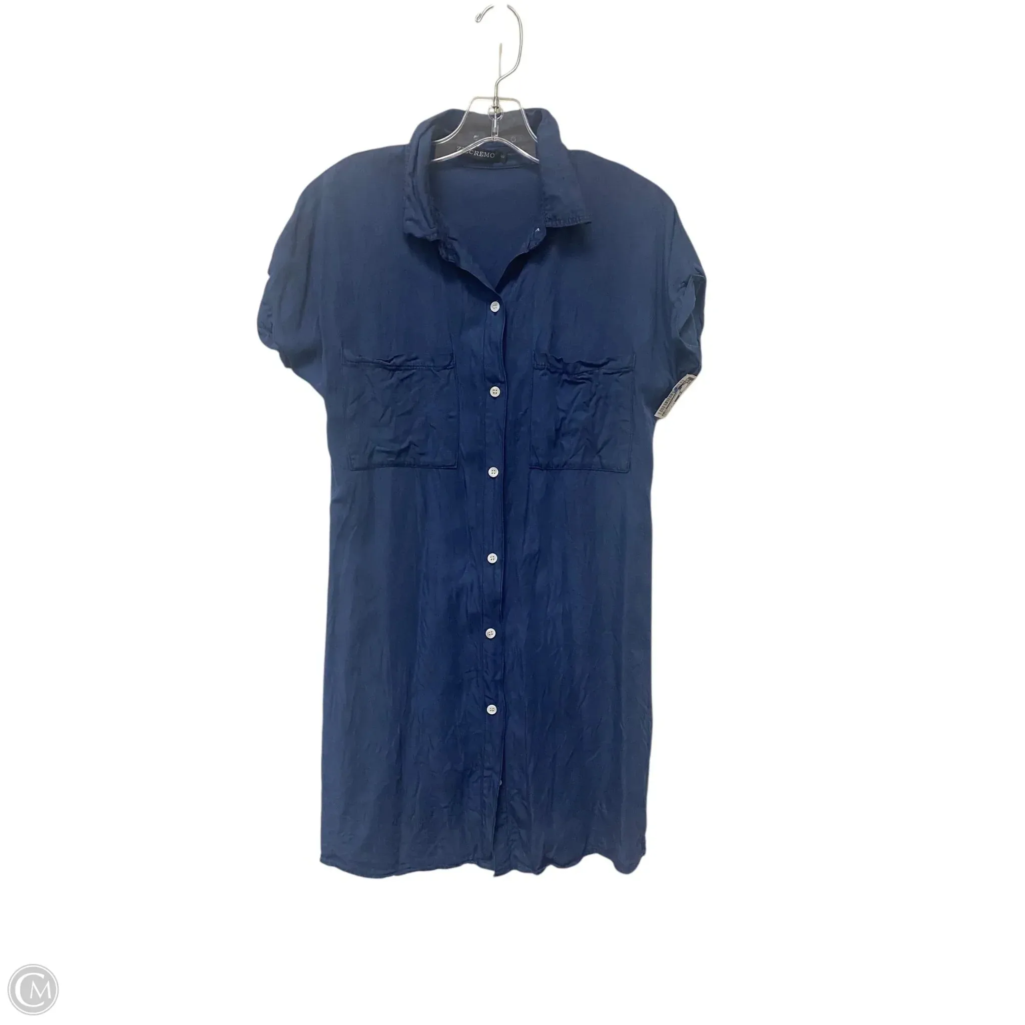Dress Casual Short By Cmf In Blue, Size: S