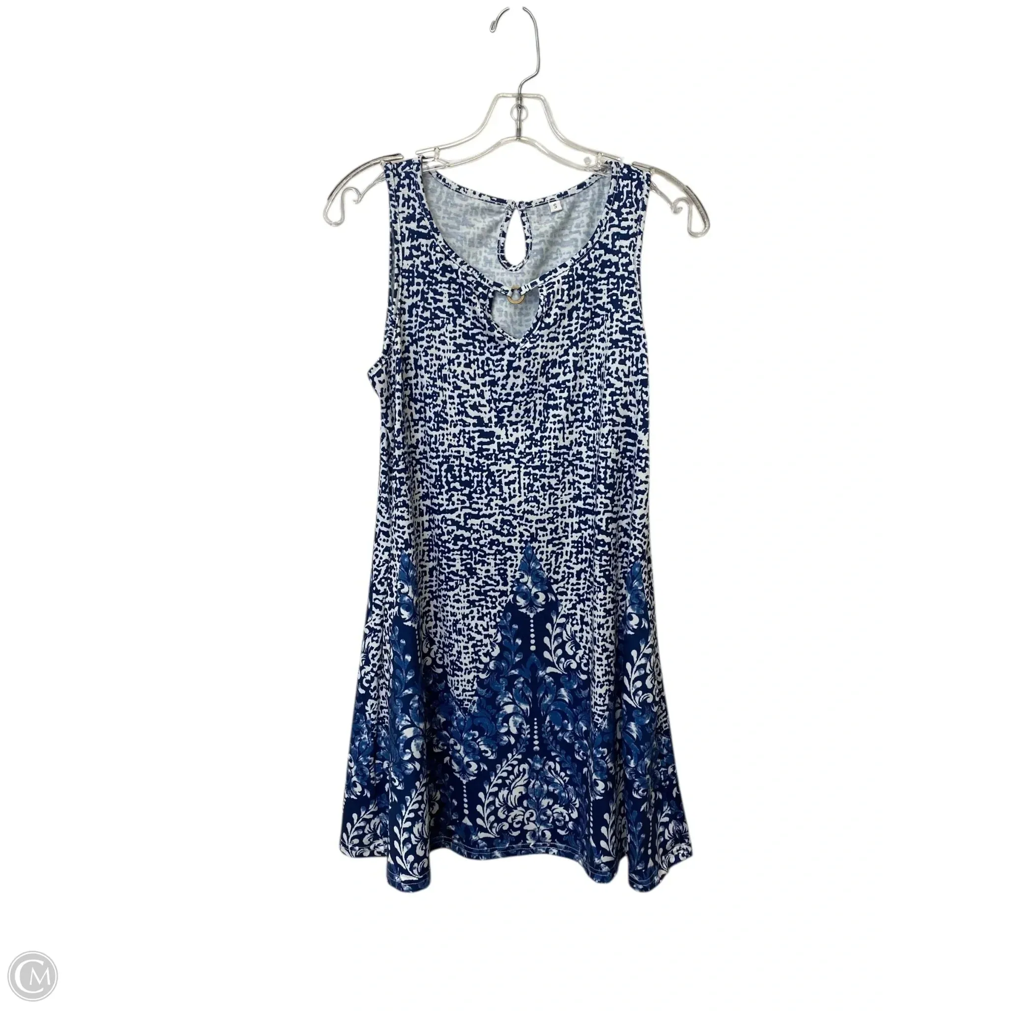 Dress Casual Short By Cmf In Blue, Size: S