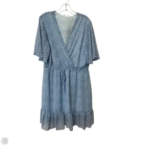 Dress Casual Short By Cmf In Blue, Size: Xl