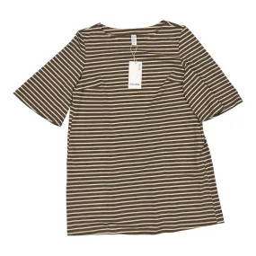 Dress Casual Short By Cmf In Brown & Cream, Size:Xl