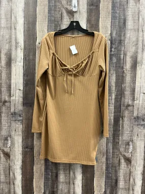 Dress Casual Short By Cmf In Brown, Size: L