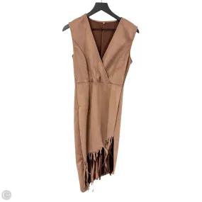 Dress Casual Short By Cmf In Brown, Size: M