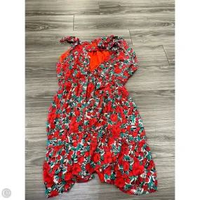Dress Casual Short By Cmf In Floral Print, Size: L