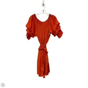 Dress Casual Short By Cmf In Orange, Size: M