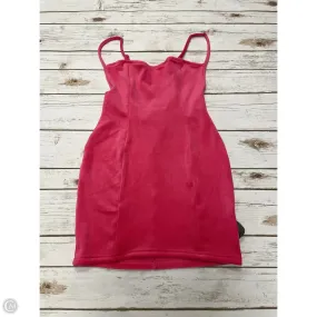 Dress Casual Short By Cmf In Pink, Size: M
