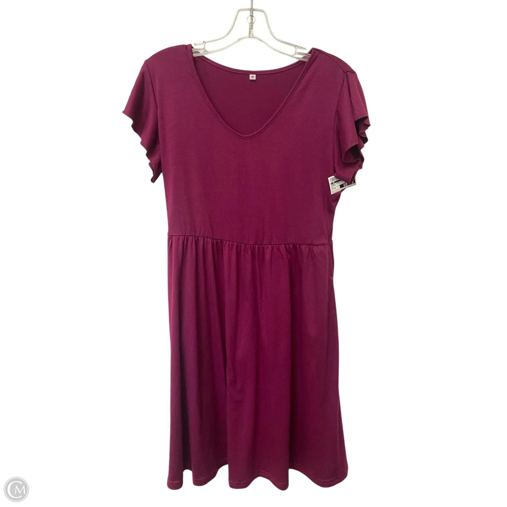 Dress Casual Short By Cmf In Purple, Size: M