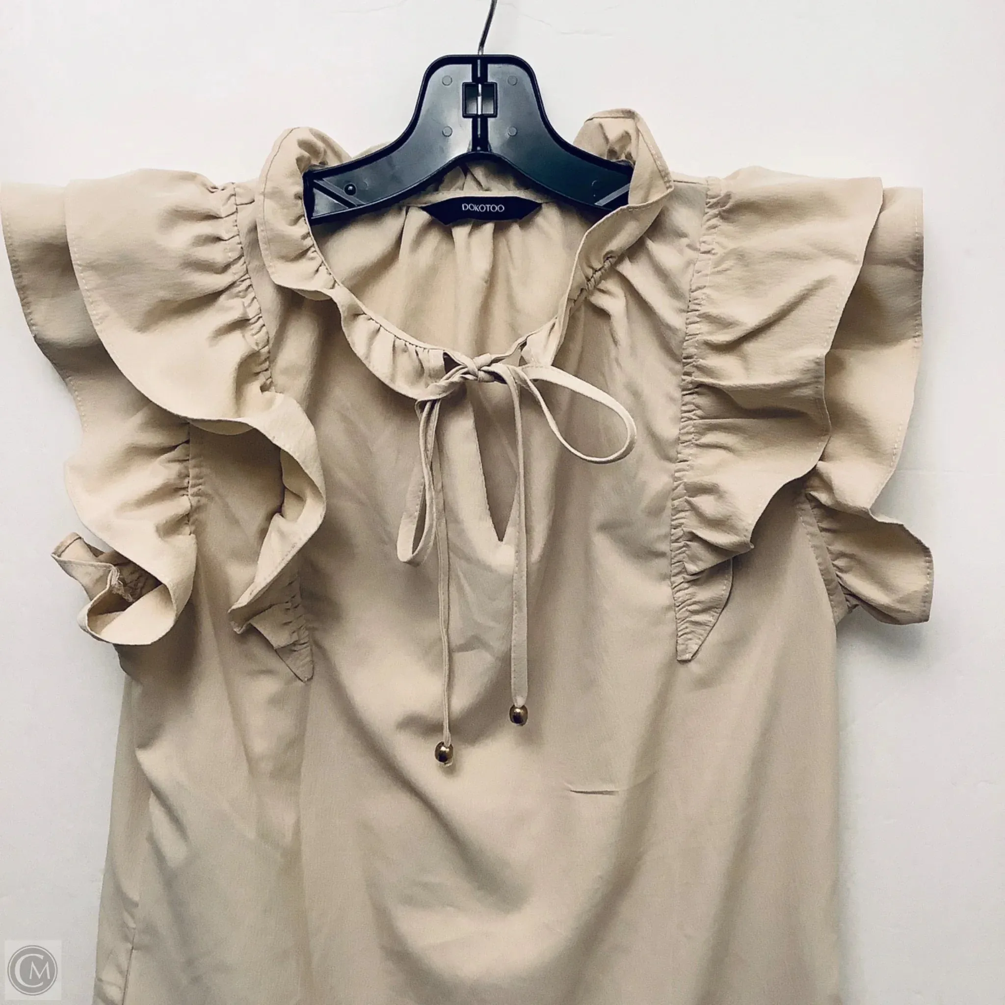 Dress Casual Short By Cmf In Tan, Size: M