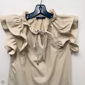 Dress Casual Short By Cmf In Tan, Size: M